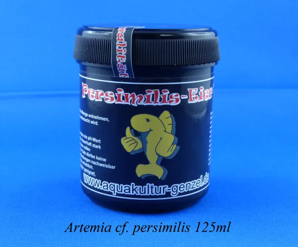 Artemia cf. persimilis 98% Schlupfrate die Artemia Eier der kleinsten Artemia Nauplien in einer Dose für die Fischaufzucht als Erstfutter